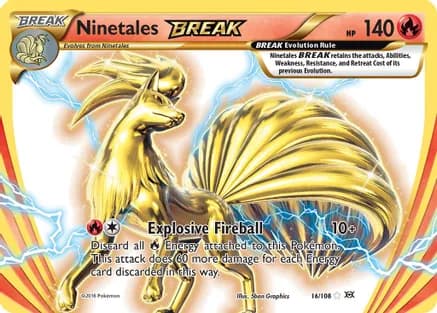 Ninetales BREAK — XY - Evolutions