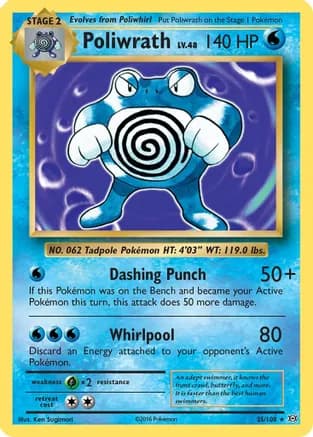 Poliwrath — XY - Evolutions