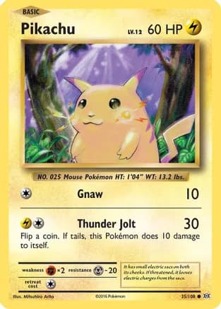 Pikachu — XY - Evolutions