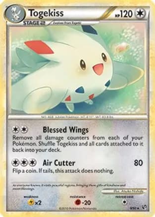 Togekiss - 9/90 (HGSS Undaunted) — Deck Exclusives