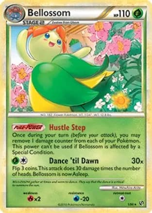 Bellossom - 1/90 (HGSS Undaunted) — Deck Exclusives