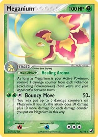 Meganium - 9/115 (EX Unseen Forces) — Deck Exclusives Pokémon TCG card by Ken Sugimori