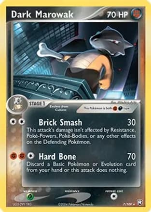 Dark Marowak - 7/109 (EX Team Rocket Returns) — Deck Exclusives