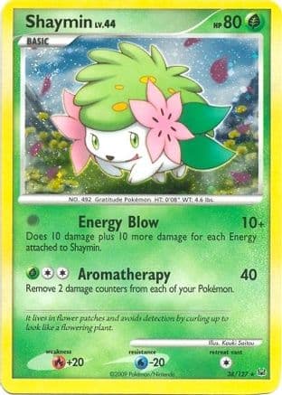 Shaymin - 38/127 (DPPt Platinum) — Deck Exclusives