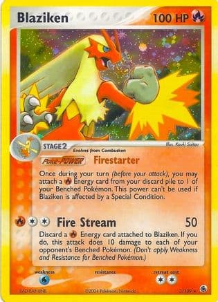 Blaziken (Holo) — Pokémon TCG card