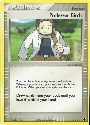 Professor Birch — EX Battle Stadium