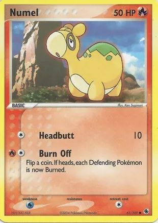 Numel (61) — EX Battle Stadium