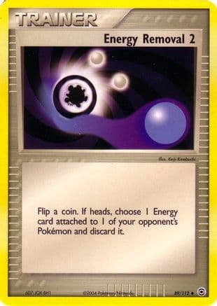 Energy Removal 2 — EX Battle Stadium Pokémon TCG card by Keiji Kinebuchi