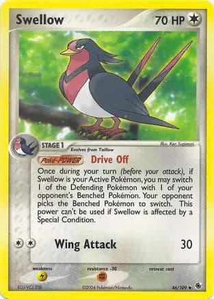 Swellow — EX Battle Stadium