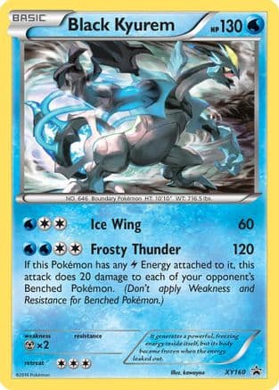Black Kyurem - XY160 — XY Promos Pokémon TCG card by 5ban Graphics