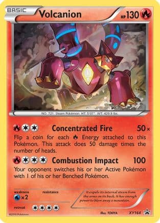 Volcanion - XY164 — XY Promos