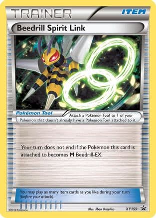 Beedrill Spirit Link - XY159 — XY Promos Pokémon TCG card by Mitsuhiro Arita
