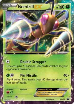 Beedrill EX - XY157 — XY Promos