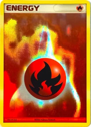 Fire Energy (2006-2007 League Promo) — League & Championship Cards