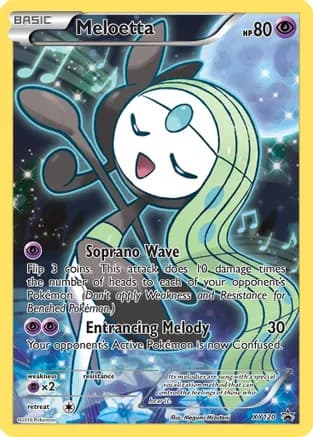 Meloetta - XY120 — XY Promos