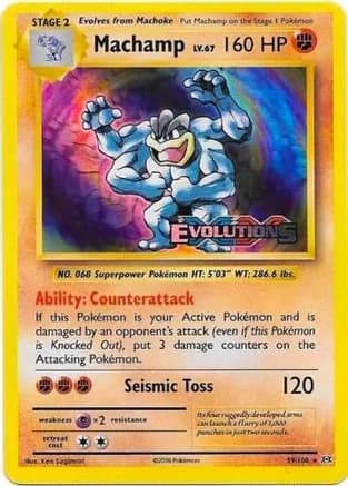 Machamp (XY Evolutions Prerelease) — XY Promos