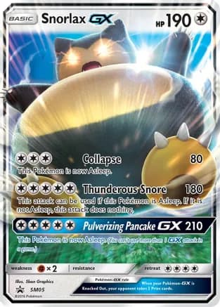 Snorlax GX - SM05 — SM Promos