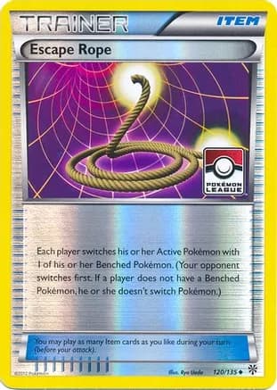 Escape Rope - 120/135 (Pokemon League) — League & Championship Cards