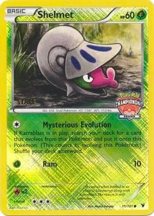 Shelmet 11/101 (Championship Series) [Staff] — League & Championship Cards