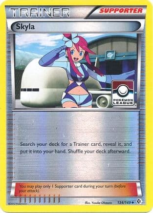 Skyla - 134/149 (Pokemon League) — League & Championship Cards Pokémon TCG card by Ryo Ueda