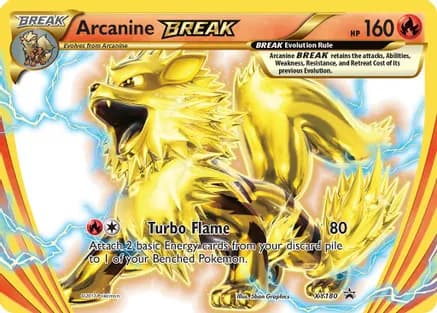 Arcanine BREAK - XY180 — XY Promos