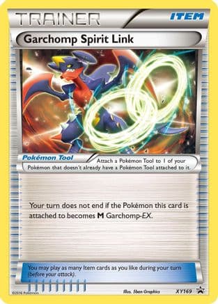 Garchomp Spirit Link — XY Promos Pokémon TCG card by Max Allen Graphics