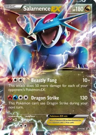 Salamence EX - XY170 — XY Promos