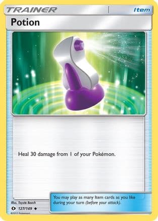 Potion — SM Base Set Pokémon TCG card by Toyste Beach