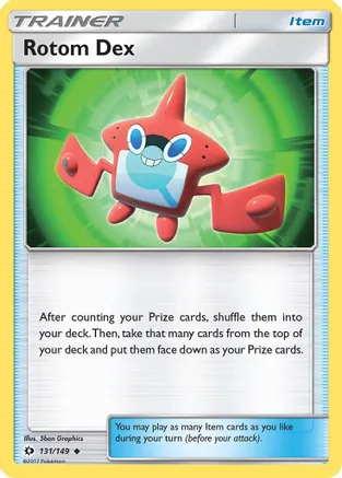 Rotom Dex — SM Base Set Pokémon TCG card by 5ban Graphics