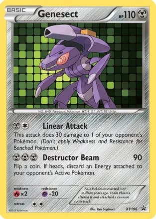 Genesect - XY196 — XY Promos
