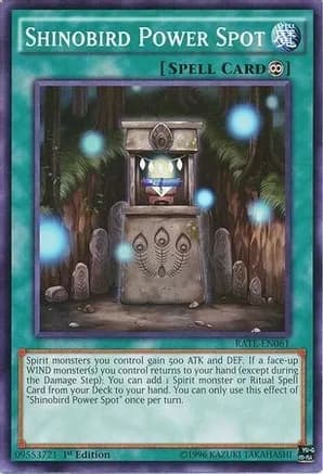 Shinobird Power Spot — Raging Tempest