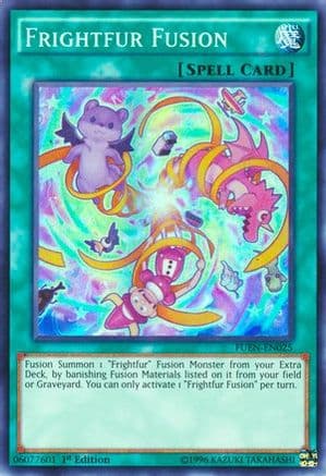 Frightfur Fusion — Fusion Enforcers Yu-Gi-Oh! card by KAZUKI TAKAHASHI