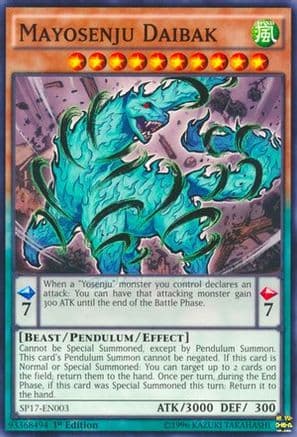 Mayosenju Daibak (Starfoil) — Star Pack - Battle Royal Yu-Gi-Oh! card by KAZUKI TAKAHASHI
