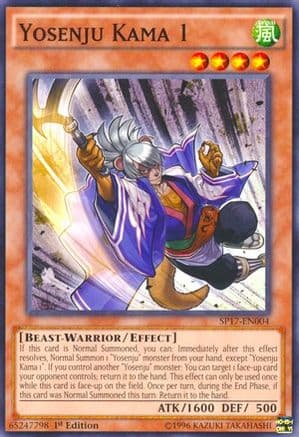 Yosenju Kama 1 (Starfoil) — Star Pack - Battle Royal Yu-Gi-Oh! card by KAZUKI TAKAHASHI