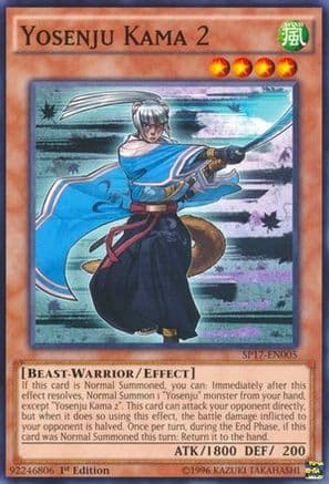 Yosenju Kama 2 (Starfoil) — Star Pack - Battle Royal Yu-Gi-Oh! card by KAZUKI TAKAHASHI