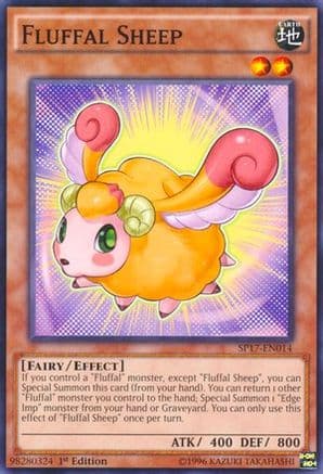 Fluffal Sheep — Star Pack - Battle Royal Yu-Gi-Oh! card by KAZUKI TAKAHASHI