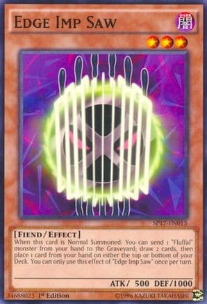 Edge Imp Saw (Starfoil) — Star Pack - Battle Royal Yu-Gi-Oh! card by KAZUKI TAKAHASHI