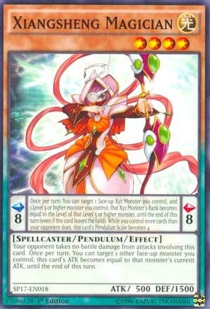 Xiangsheng Magician (Starfoil) — Star Pack - Battle Royal Yu-Gi-Oh! card by KAZUKI TAKAHASHI