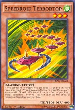 Speedroid Terrortop (Starfoil) — Yu-Gi-Oh! card