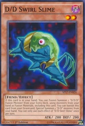 D/D Swirl Slime (Starfoil) — Star Pack - Battle Royal Yu-Gi-Oh! card by KAZUKI TAKAHASHI