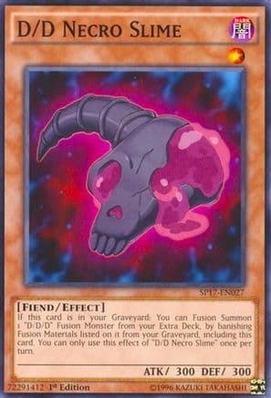 D/D Necro Slime (Starfoil) — Star Pack - Battle Royal Yu-Gi-Oh! card by KAZUKI TAKAHASHI