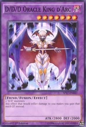 D/D/D Oracle King d'Arc (Starfoil) — Star Pack - Battle Royal Yu-Gi-Oh! card by KAZUKI TAKAHASHI