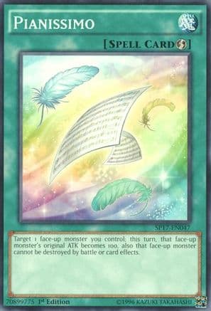 Pianissimo (Starfoil) — Star Pack - Battle Royal Yu-Gi-Oh! card by KAZUKI TAKAHASHI
