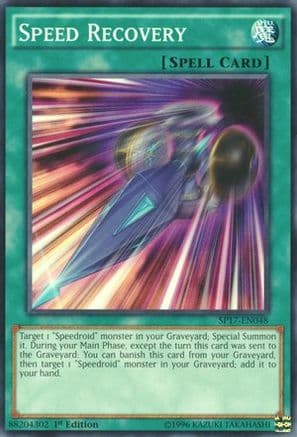 Speed Recovery (Starfoil) — Star Pack - Battle Royal Yu-Gi-Oh! card by KAZUKI TAKAHASHI