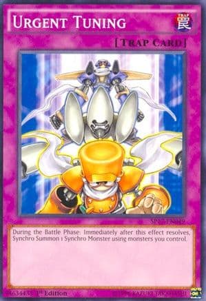 Urgent Tuning (Starfoil) — Star Pack - Battle Royal Yu-Gi-Oh! card by KAZUKI TAKAHASHI