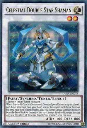 Celestial Double Star Shaman — Duelist Saga