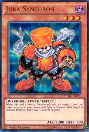 Junk Synchron — Duelist Saga Yu-Gi-Oh! card by KAZUKI TAKAHASHI