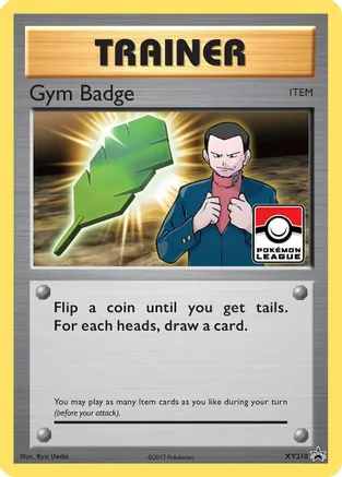 Gym Badge (Giovanni) — XY Promos