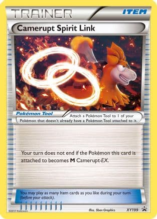 Camerupt Spirit Link - XY199 — XY Promos