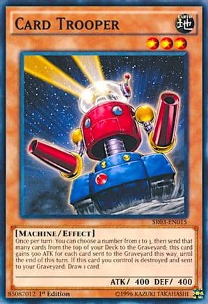 Card Trooper — Structure Deck: Machine Reactor Yu-Gi-Oh! card by KAZUKI TAKAHASHI